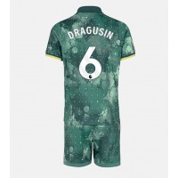 Camisa de time de futebol Tottenham Hotspur Radu Dragusin #6 Replicas 3º Equipamento Infantil 2024-25 Manga Curta (+ Calças curtas)